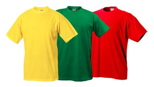 Разноцветные футболки