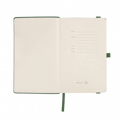 Блокнот GRACY А5 , 130х210 мм, мягкая обложка, в линию, 192 страницы, держатель для ручки, резинка-фиксатор